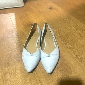 Naturalizer flats, gray, size 8M